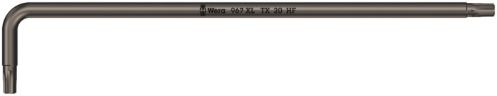 967 XL TORX® HF Zástrčný klíč TORX® s přidržovací funkcí, dlouhý, TX 20 x 137 mm
