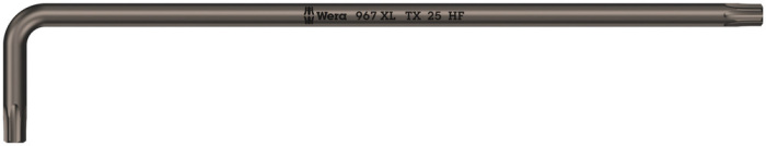 967 XL TORX® HF Zástrčný klíč TORX® s přidržovací funkcí, dlouhý, TX 25 x 154 mm