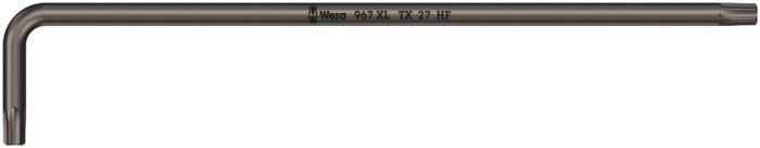 967 XL TORX® HF Zástrčný klíč TORX® s přidržovací funkcí, dlouhý, TX 27 x 172 mm