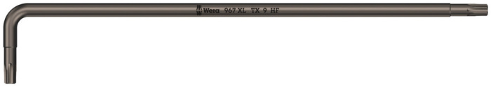 967 XL TORX® HF Zástrčný klíč TORX® s přidržovací funkcí, dlouhý, TX 9 x 101 mm