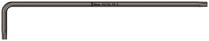967 XL Zástrčný klíč TORX®, dlouhý, TX 8 x 90 mm