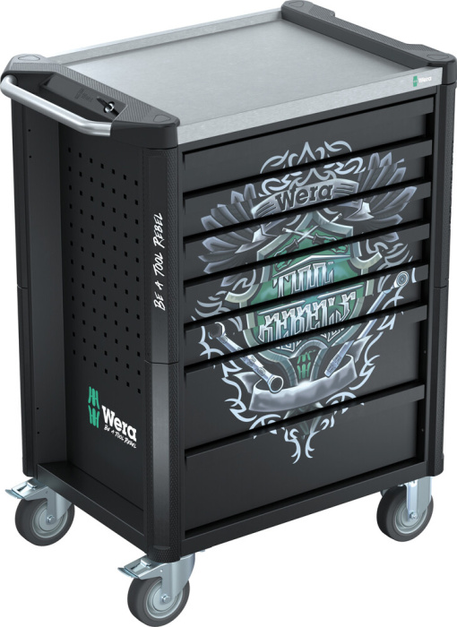 9706 Dílenský vozík Tool Rebel Stainless 2, 191 dílný
