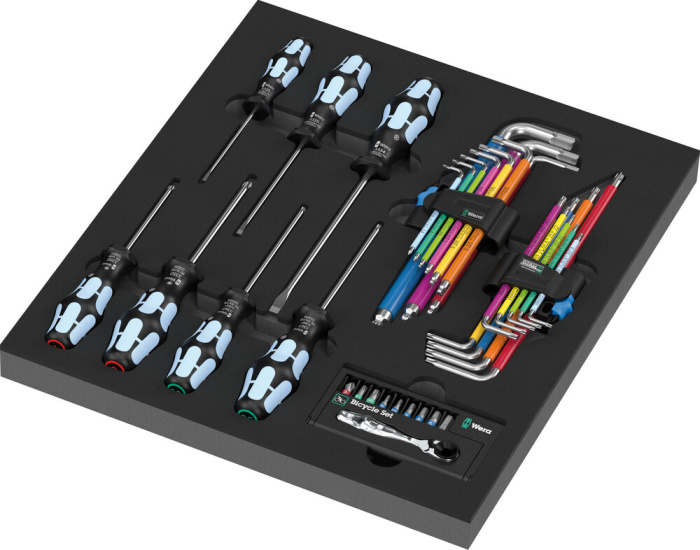 9760 Stainless Set 1 v pěnové vložce, 36 dílný