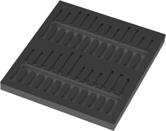 9815 Šroubováky Kraftform Micro v pěnové vložc, set 1, bez nářadí, 344 x 30 x 392 mm