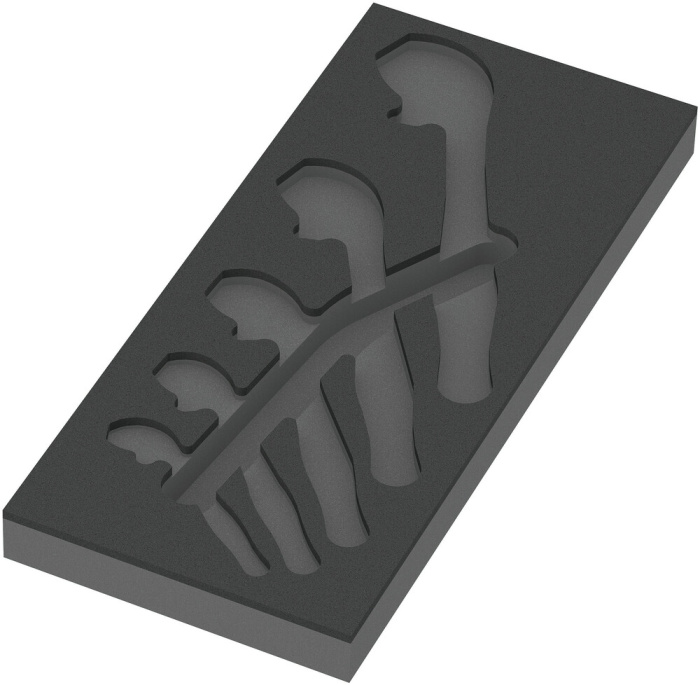 9832 Klíč Joker 6004 v pěnové vložce, set 1, bez nářadí, 172 x 30 x 392 mm
