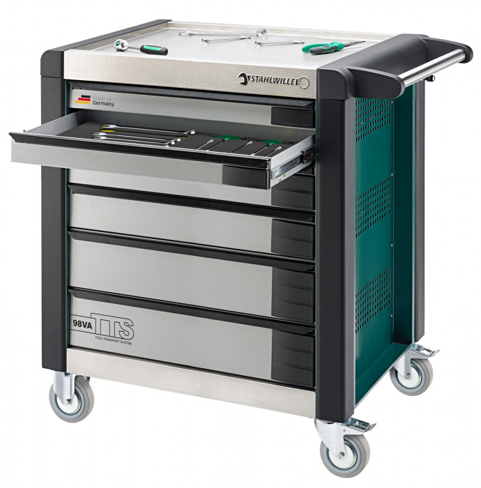 Vozík na nářadí TTS 6   STAHLWILLE zelený  652mm x Š.1000mm x V.1024mm