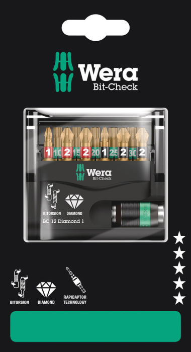Bit-Check 12 Diamond 1 SB, 12 dílný