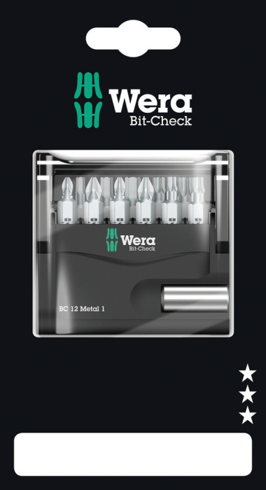 Bit-Check 12 Metal 1 SB, 12 dílný