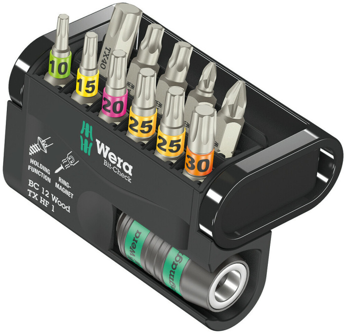 Bit-Check 12 Wood TX HF 1, 12 dílný