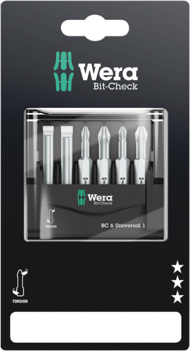 Bit-Check 6 Universal 1 SB, 6 dílný