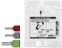 Wiha Dvojitá dutinka vodiče s plastovým límcem 100 St., barevný kód 1 (FR) & DIN 2 x 0.5 (43935)