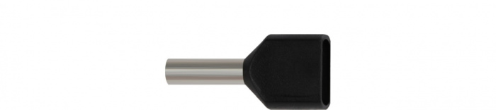 Wiha Dvojitá dutinka vodiče s plastovým límcem 100 St., barevný kód 1 (FR) & DIN 2 x 1.5 (43938)