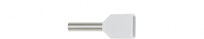 Wiha Dvojitá dutinka vodiče s plastovým límcem 100 St., barevný kód 2 (DE) 2 x 0.75 (43944)