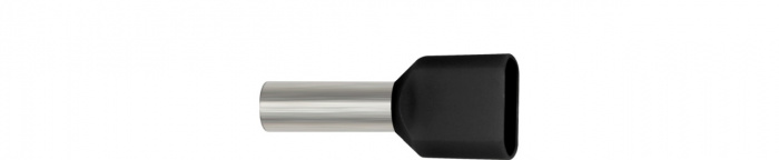 Wiha Dvojitá dutinka vodiče s plastovým límcem 50 St., barevný kód 2 (DE) 2 x 6 (43949)