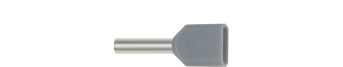 Wiha Dvojitá dutinka vodiče s plastovým límcem 100 St., barevný kód DIN 2 x 0.75 (43951)