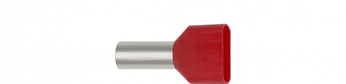 Wiha Dvojitá dutinka vodiče s plastovým límcem 25 St., barevný kód DIN 2 x 10 (43953)