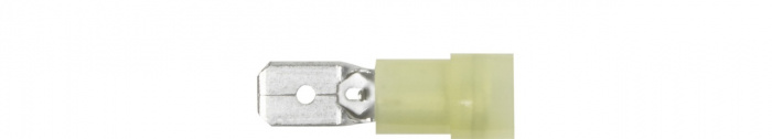 Wiha Ploché konektory, izolované 100 St. dle DIN 4 - 6 mm²; 6.3 x 0.8 mm (43976)
