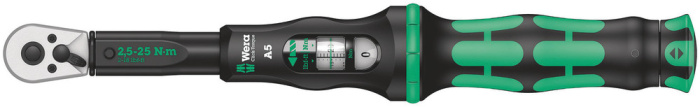 MOMENTOVÝ KLÍČ S PŘEPÍNACÍ RÁČNOU 1/4", 2,5-25Nm