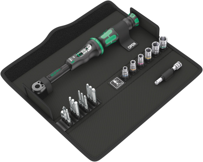 Click-Torque A 6 Set 1, 2,5-25 Nm, 20 dílný