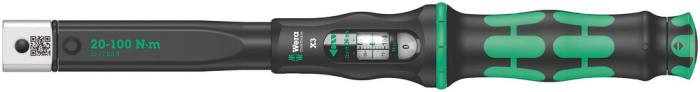 Momentové klíče Click-Torque X 3 pro nástrčné nástroje, 20-100 Nm, 9x12 x 20-100 Nm