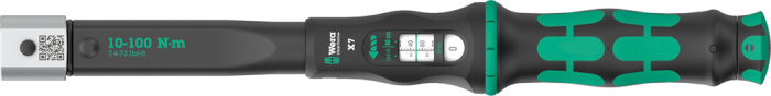 Momentové klíče Click-Torque X 7 pro nástrčné nástroje, 10-100 Nm, 14x18 x 10-100 Nm