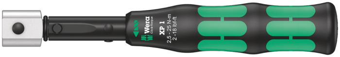 Přednastavené momentové klíče Click-Torque XP 1 pro nástrčné nástroje, 2,5-25 Nm, 2,5 Nm, 9x12 x 2,5 Nm x 2.5-25 Nm