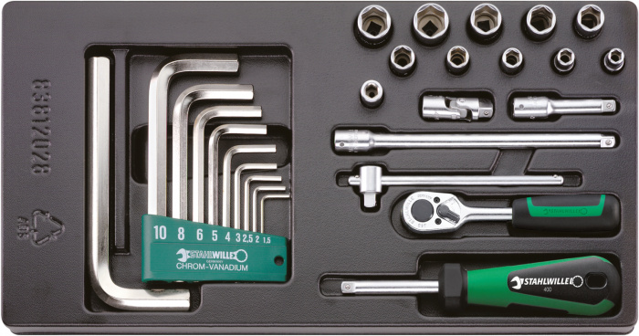 Nářadí   ES 1/4+10760 CV 1/3- 27-ks.