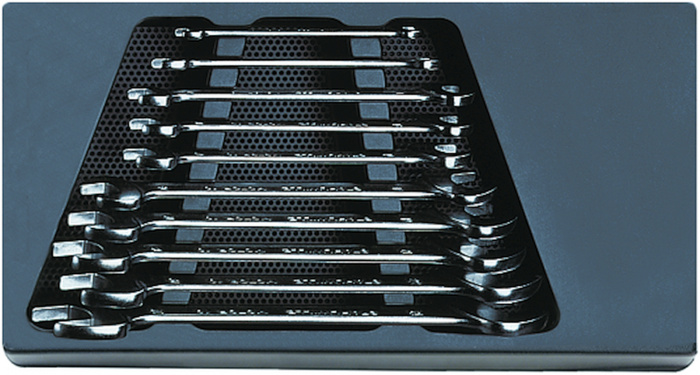 Oboustranný očkoplochý klíč   ES 10/10,5,5X7-22X24MM 1/3- 10-ks.