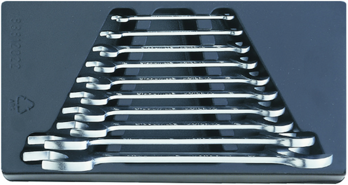 Oboustranný očkoplochý klíč   ES 10/10,6X7-30X32MM 1/3- 10-ks.