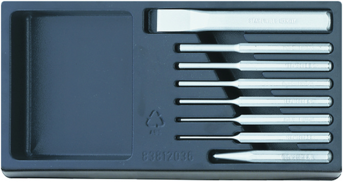 Dláta, děrovače a vyrážeče závlaček   ES 102/105/108/8 1/3- 8-ks.