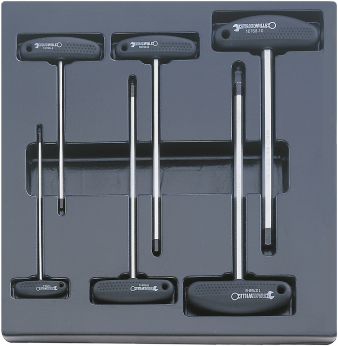 šroubováky T-rukojeť 3 - 10mm   ES 10768/6 2/3- 6-ks.