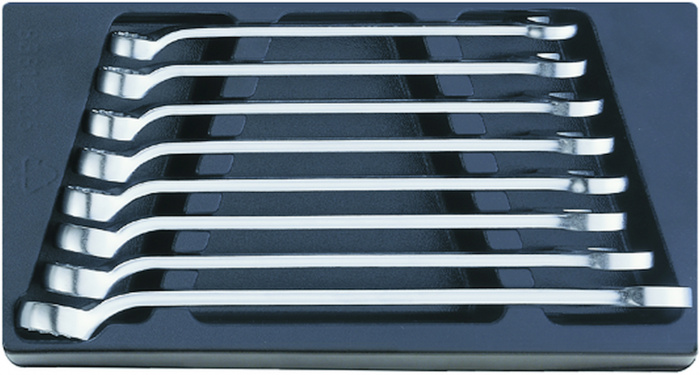 Očkoplochý klíč   ES 14/8,16-24MM 1/3- 8-ks.