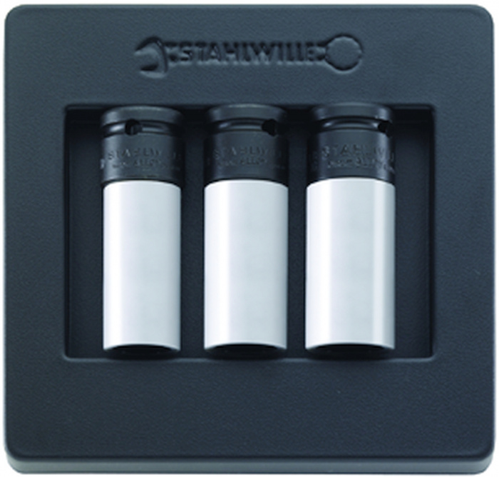 1/2" Nástrčné hlavice, dlouhé   ES 2309K/3 1/6- 3-ks.