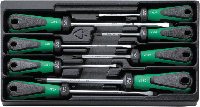DRALL+ sada šroubováků   ES 4820/4830/8 1/3- 8-ks.