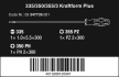 335/350/355/3 Sada šroubováků Kraftform Plus, 3 dílný
