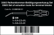 338/2 Sada nástrojů pro ovládání řadových svorek, 2 dílný