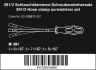 391/3 Sada nástrčných klíčů a šroubováků, 3 dílný