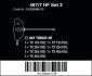 467/7 TORX® HF Set 2, sada šroubováků s příčnou rukojetí TORX® s přidržovací funkcí, 7 dílný