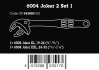 6004 Joker 2 Set 1 Sada klíčů se samočinným nastavením, 2 dílný