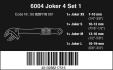 6004 Joker 4 Set 1 Sada klíčů se samočinným nastavením, 4 dílný