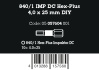 840/1 IMP DC Hex-Plus DIY Impaktor bity, 4 x 25 mm, 10 dílný