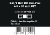 840/1 IMP DC Hex-Plus DIY Impaktor bity, 6 x 25 mm, 10 dílný