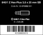 840/1 Z Bity SB, 3 x 25 mm, 2 dílný