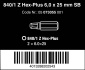 840/1 Z Bity SB, 6 x 25 mm, 2 dílný