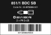 851/1 BDC SB Bity, PH 2 x 25 mm, 2 dílný