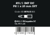 851/1 IMP DC PH DIY Impaktor PH bity, PH 1 x 25 mm, 10 dílný