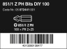 851/1 Z DIY 100 Bity, PH 2 x 25 mm, 100 dílný
