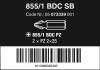 855/1 BDC SB Bity, PZ 2 x 25 mm, 2 dílný