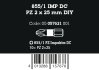 855/1 IMP DC PZ DIY Impaktor bity, PZ 2 x 25 mm, 10 dílný