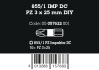 855/1 IMP DC PZ DIY Impaktor bity, PZ 3 x 25 mm, 10 dílný